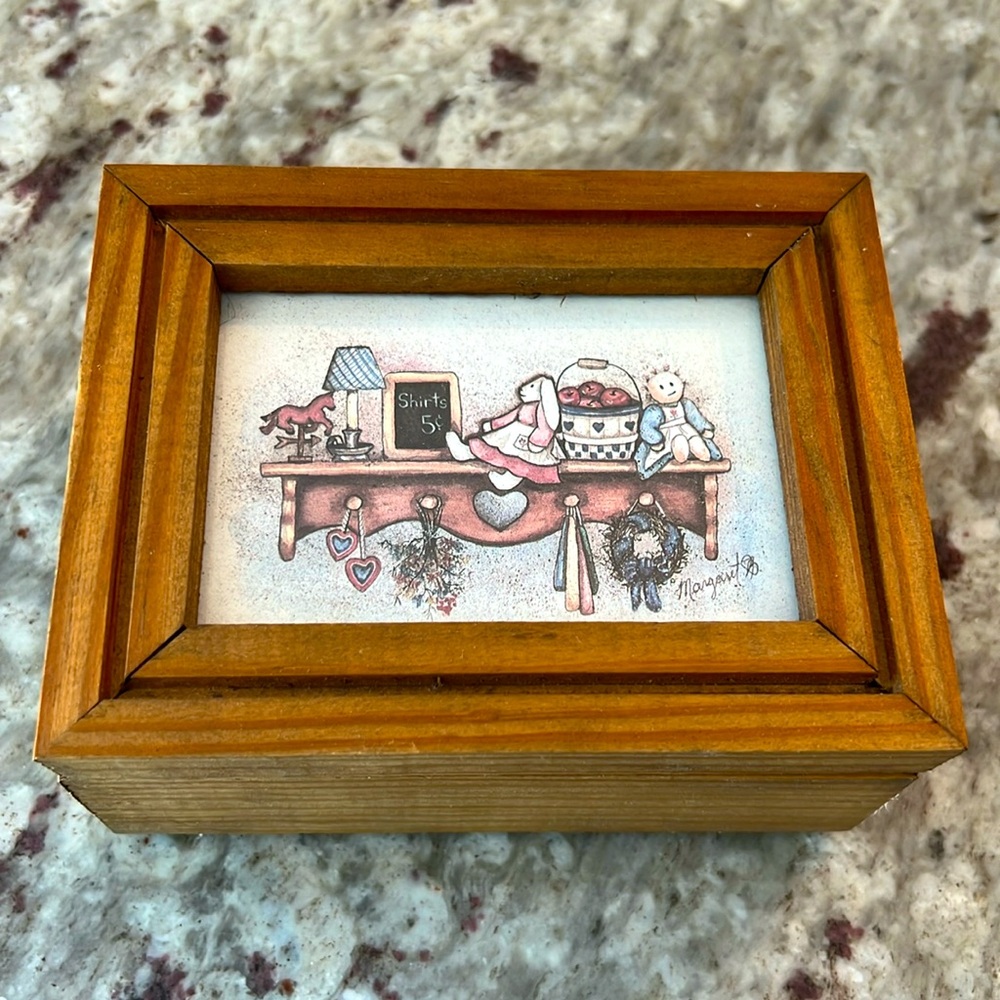 Craft wooden box